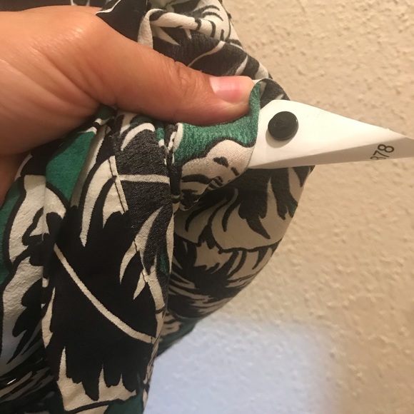 Zara crop top tropical print, size Small - Picture 8 of 9